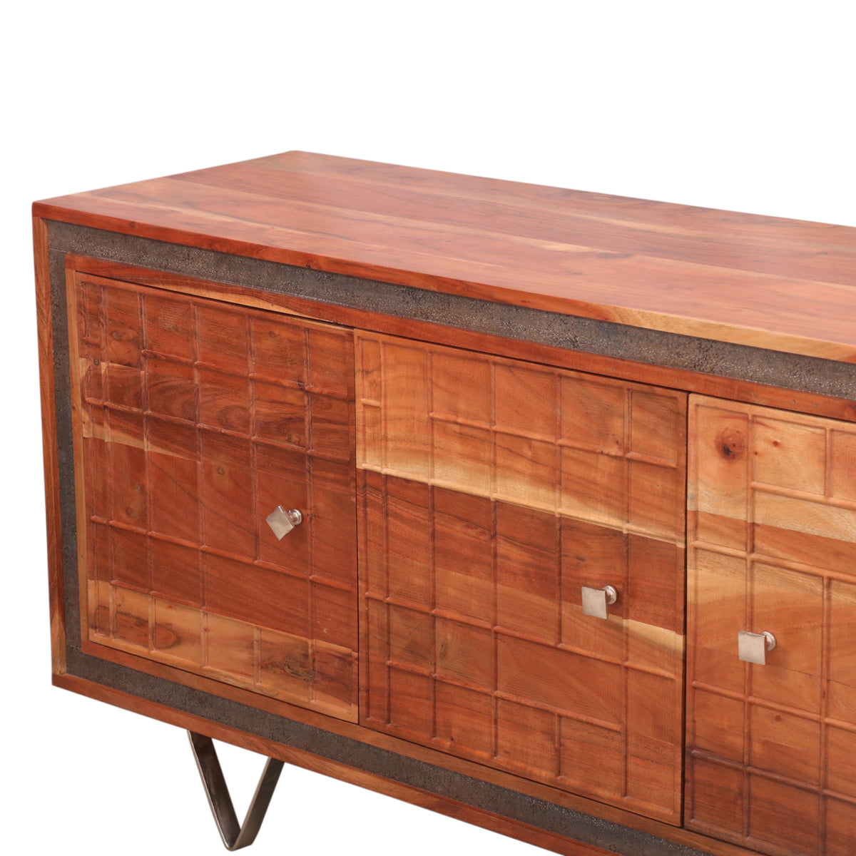 Nell Solid Wood TV Unit — view 3