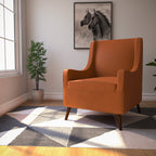 Emery Upholstered Armchair — view 1