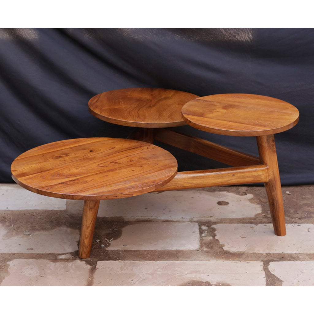 Faye Solid Wood Coffee Table — view 4