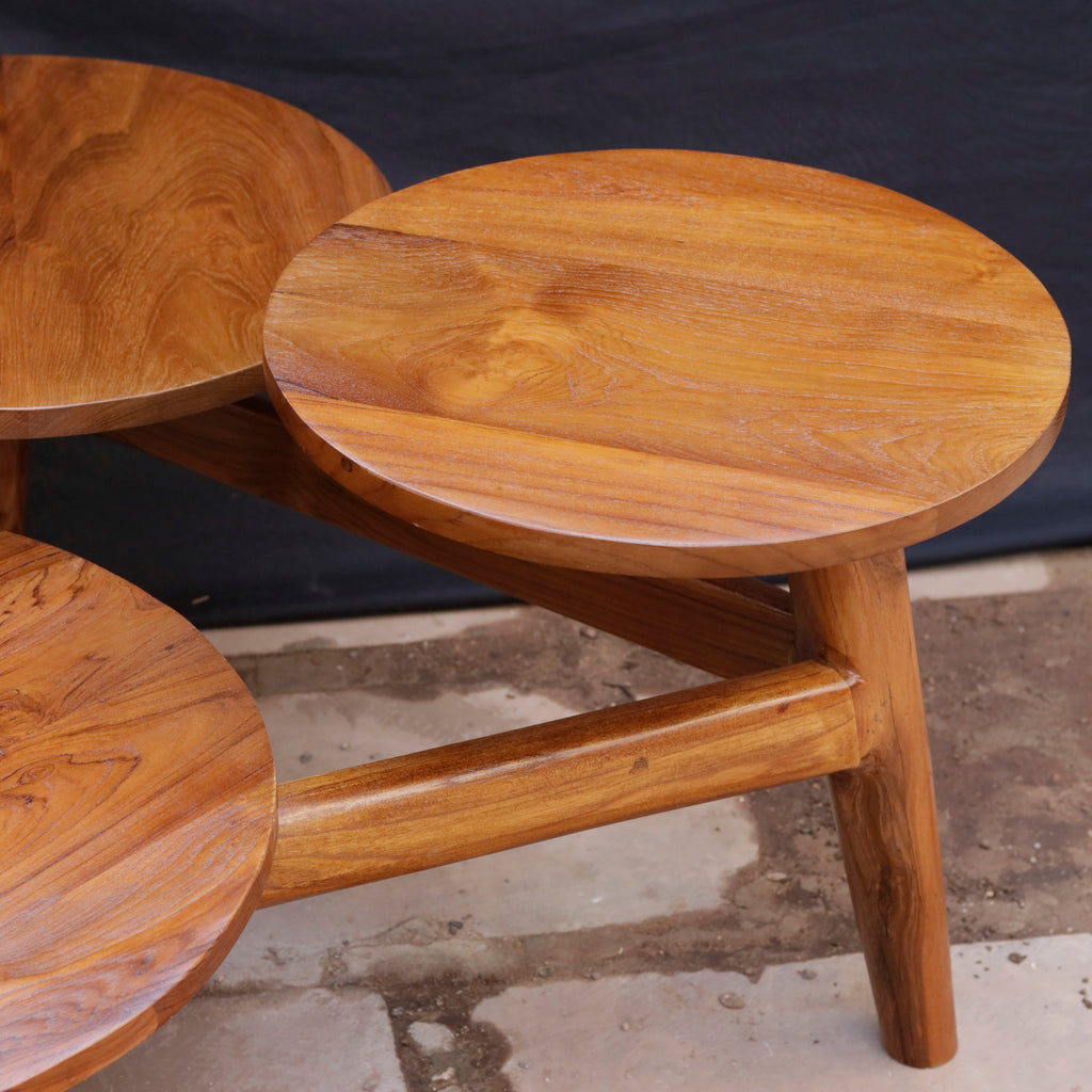 Faye Solid Wood Coffee Table — view 6