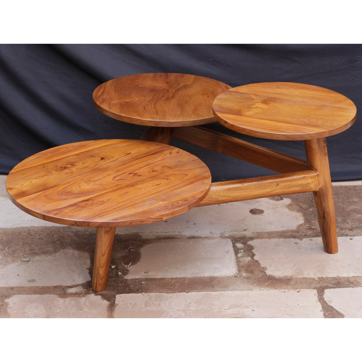 Faye Solid Wood Coffee Table — view 7