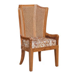 Calista Cane Upholstered Armchair — view 1