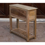 Calista Carved Distressed Drawer Chest — view 9