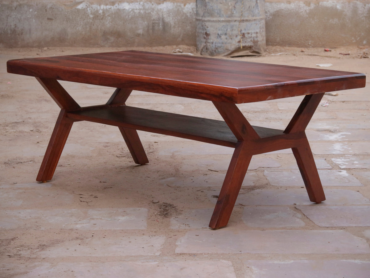 Flora Solid Wood Coffee Table — view 2