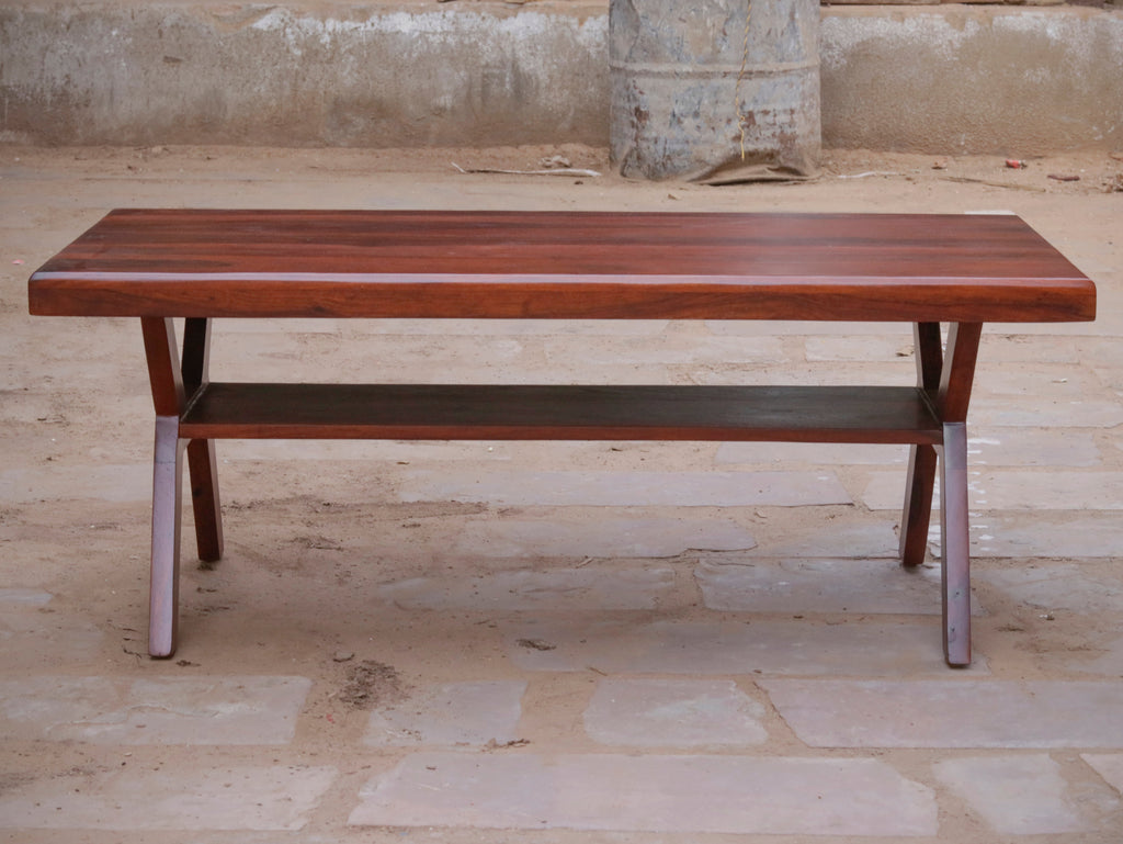 Flora Solid Wood Coffee Table — view 3
