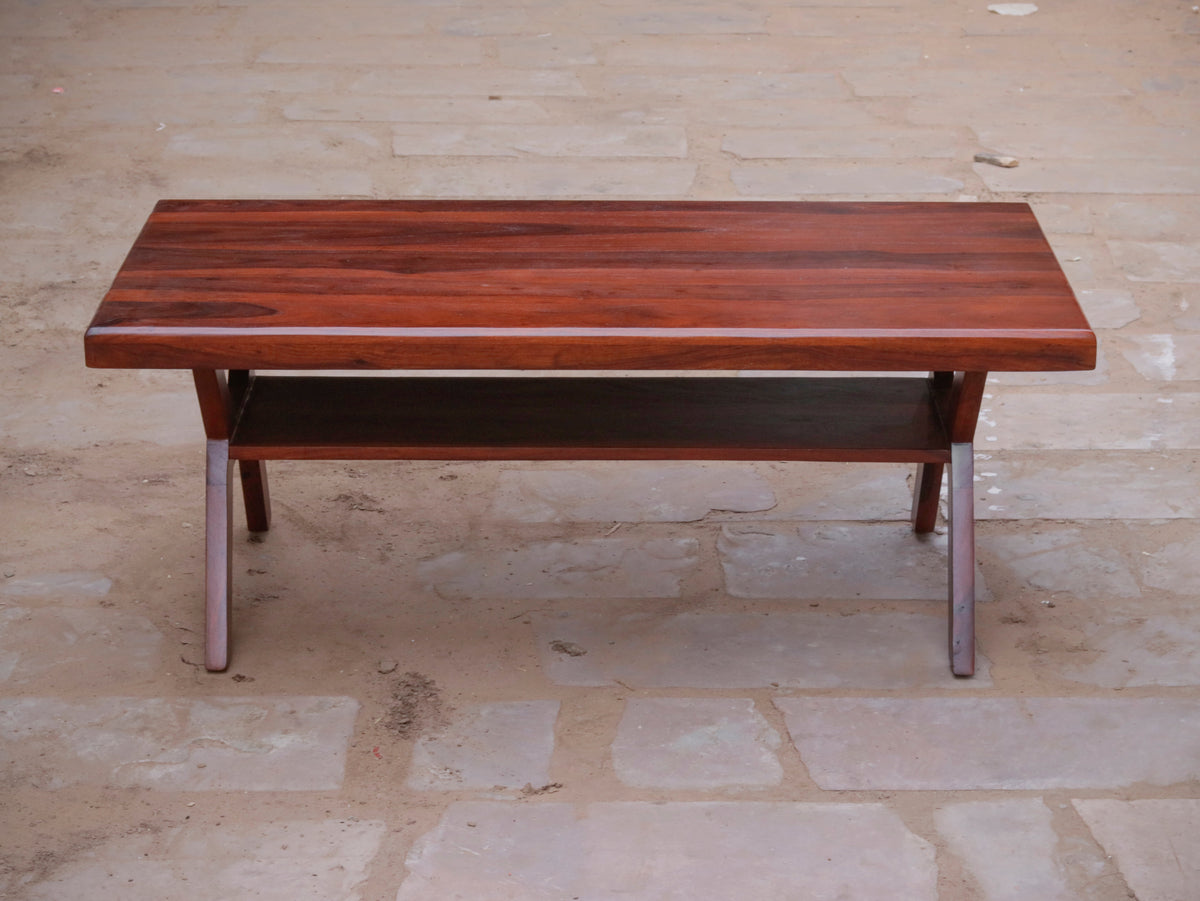 Flora Solid Wood Coffee Table — view 4