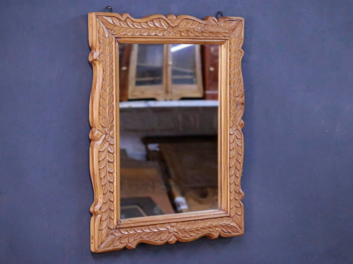 Elowen Carved Wall Mirror — view 1