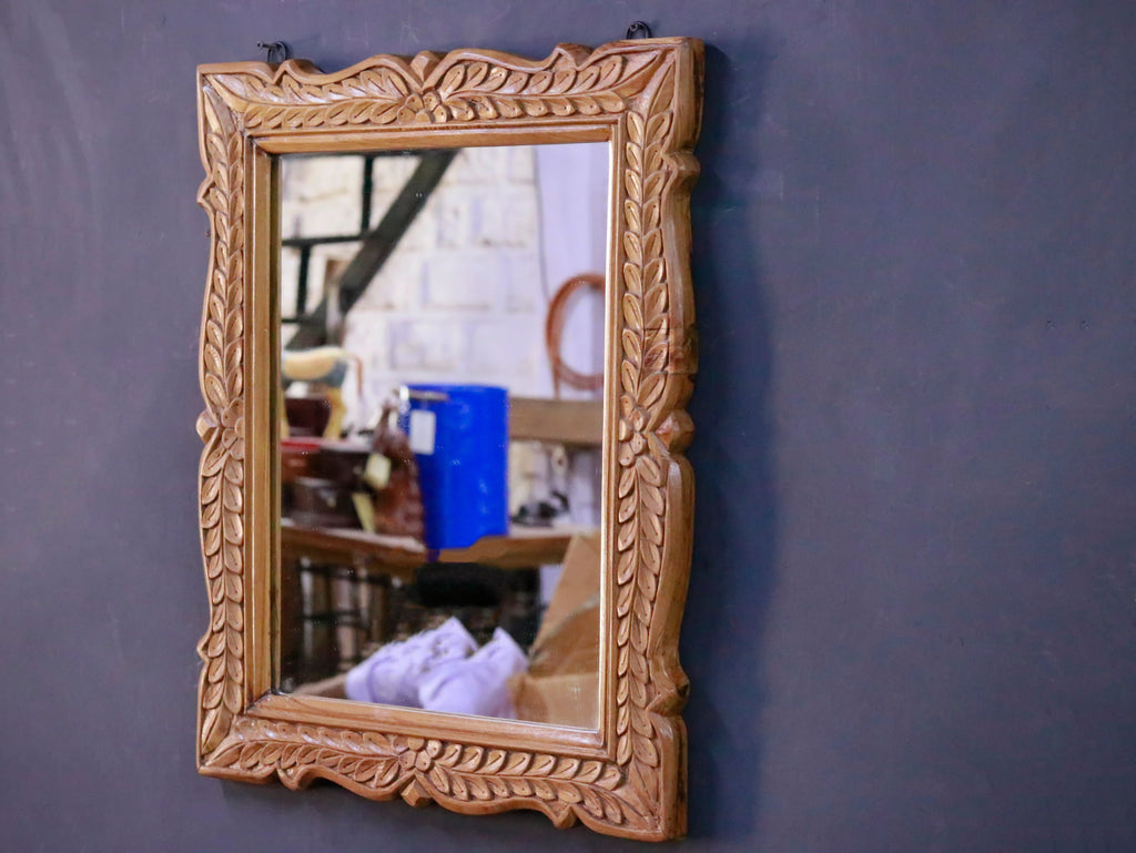 Elowen Carved Wall Mirror — view 4