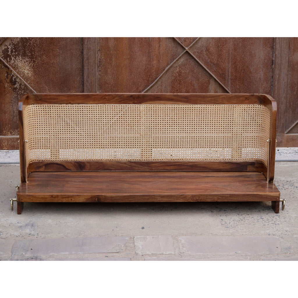 Naia Cane Vintage Hanging Swing — view 2