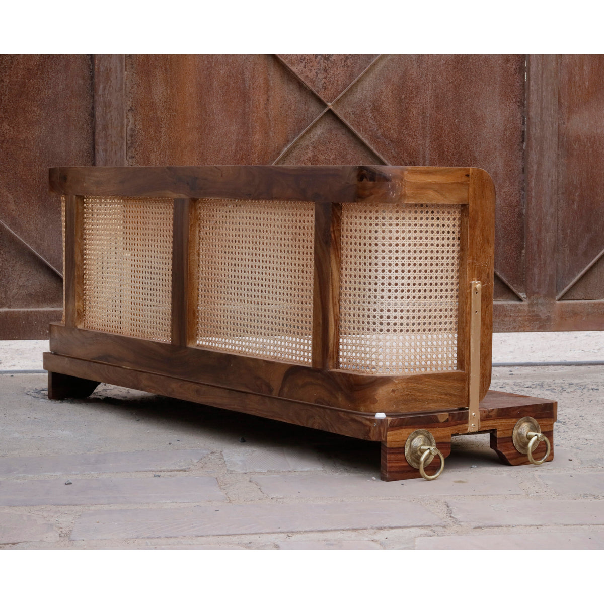 Naia Cane Vintage Hanging Swing — view 4