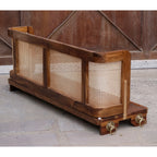 Naia Cane Vintage Hanging Swing — view 5
