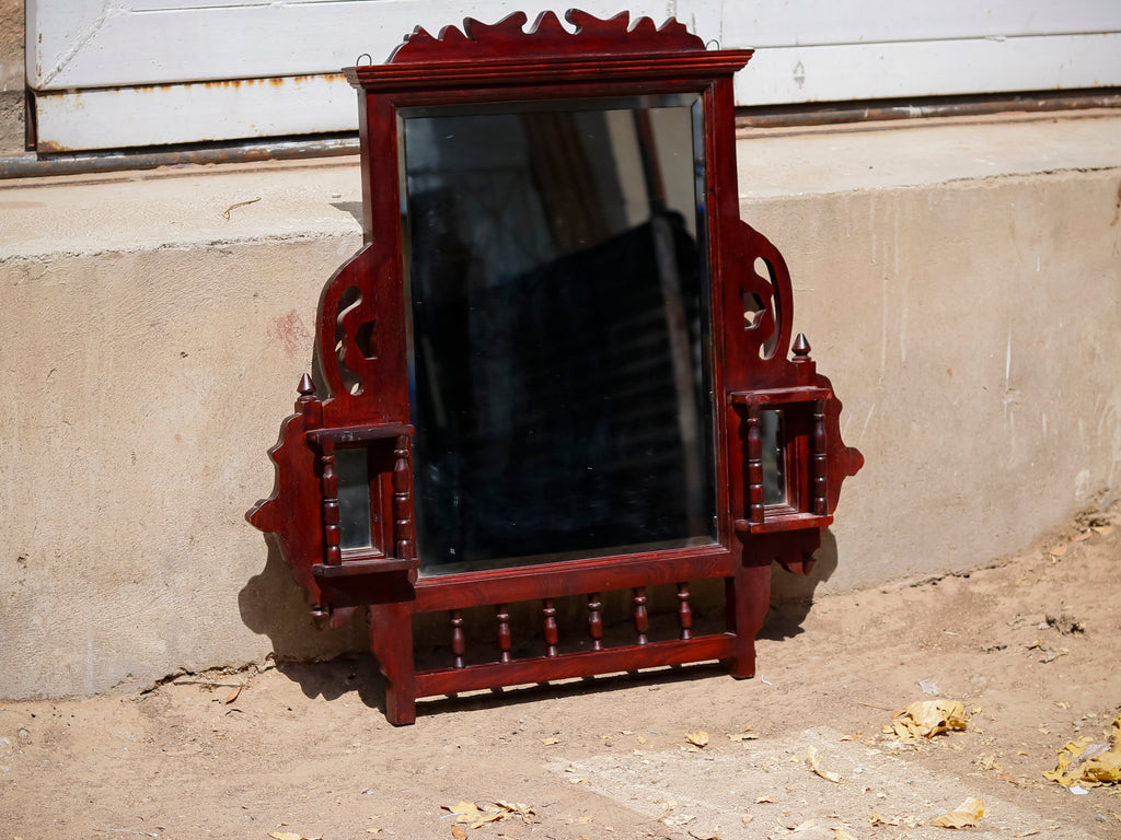 Primrose Carved Wall Mirror — view 3