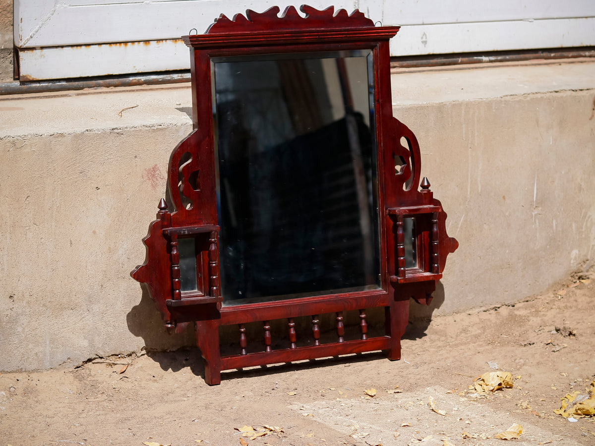 Primrose Carved Wall Mirror — view 3