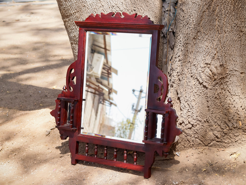 Primrose Carved Wall Mirror — view 5