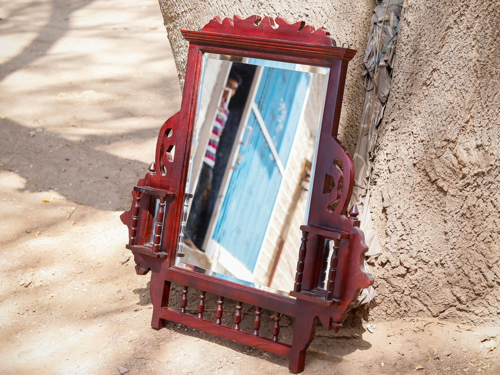 Primrose Carved Wall Mirror — view 6