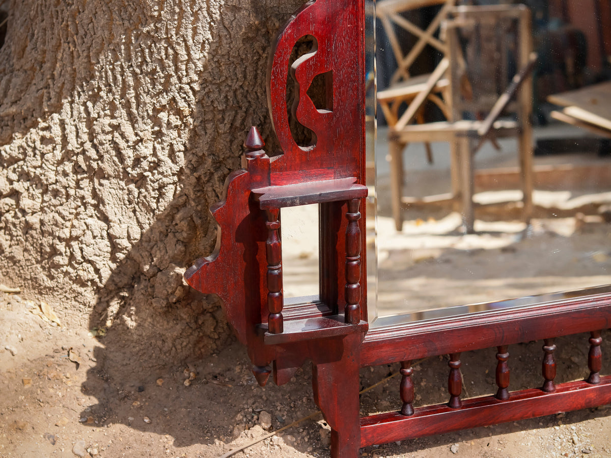 Primrose Carved Wall Mirror — view 9