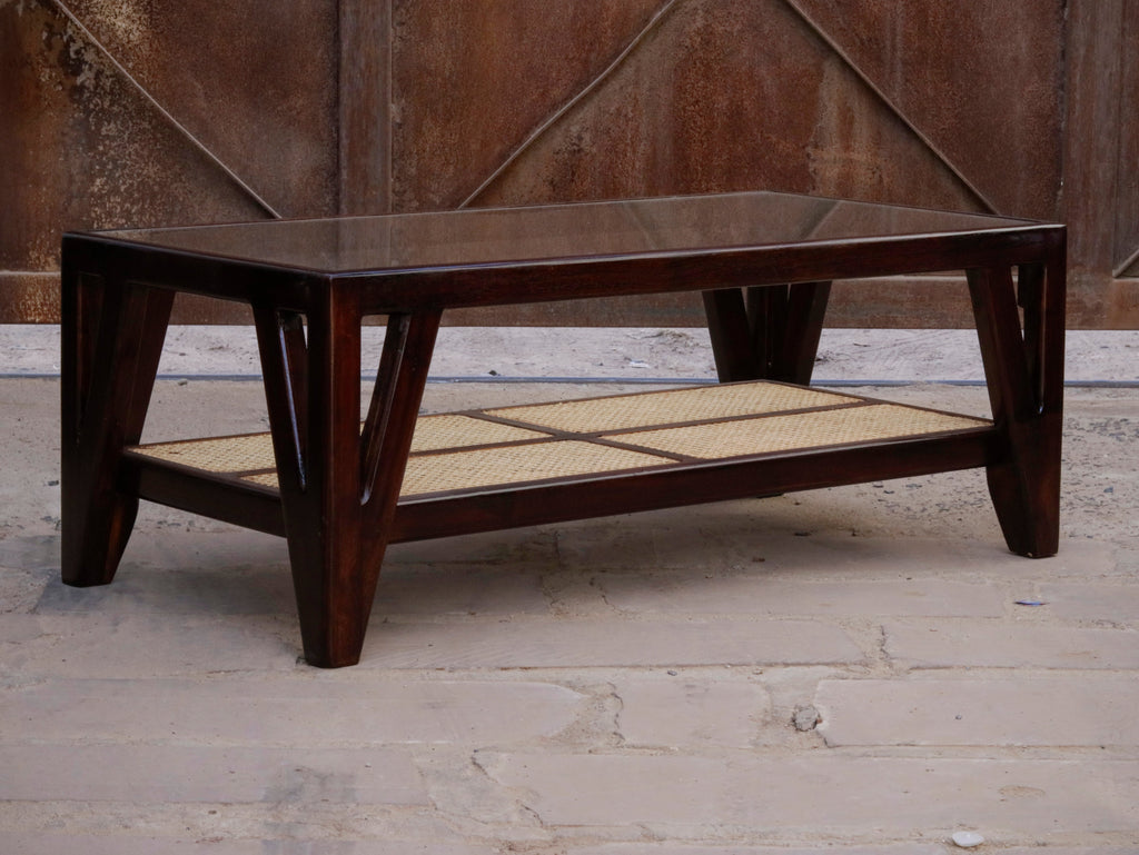 Fiora Cane Coffee Table — view 3
