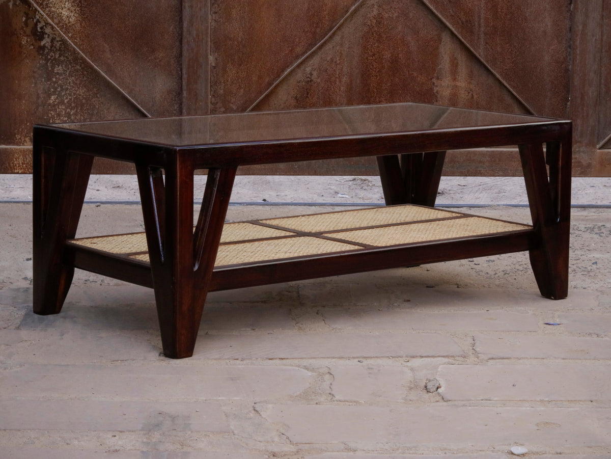 Fiora Cane Coffee Table — view 3