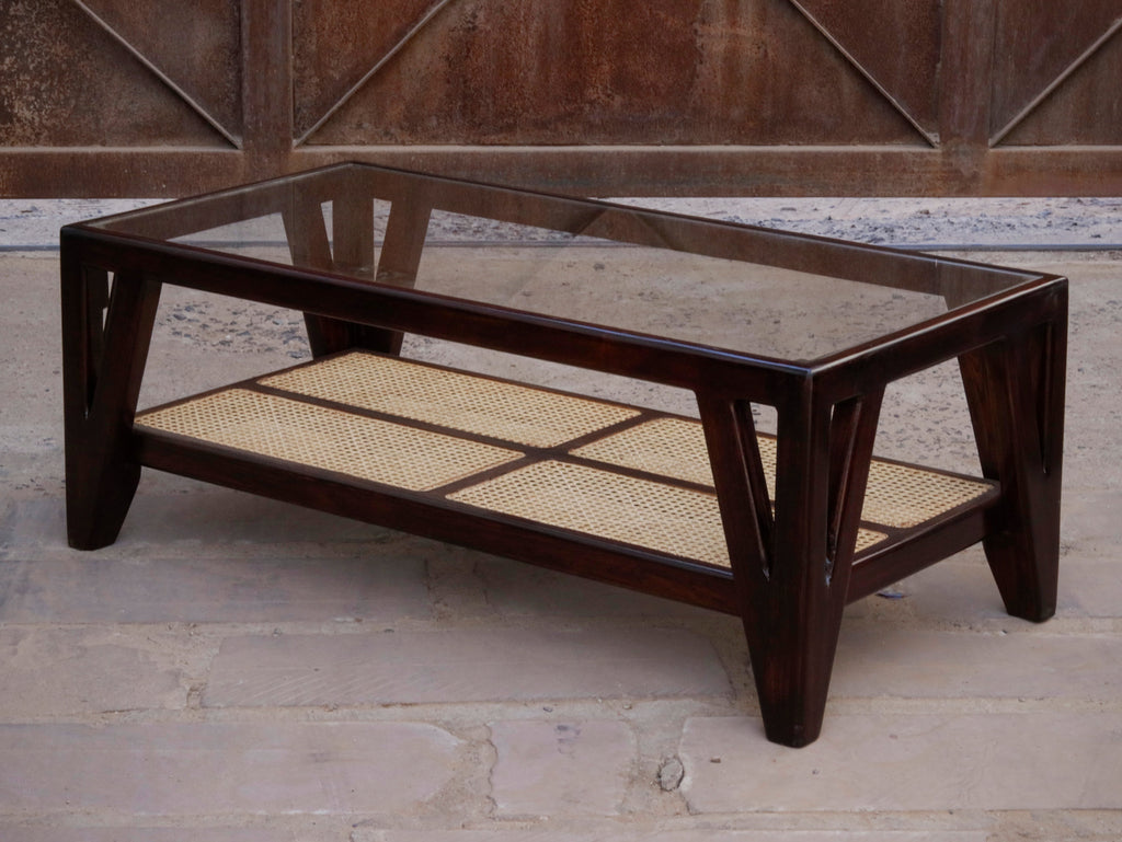 Fiora Cane Coffee Table — view 1