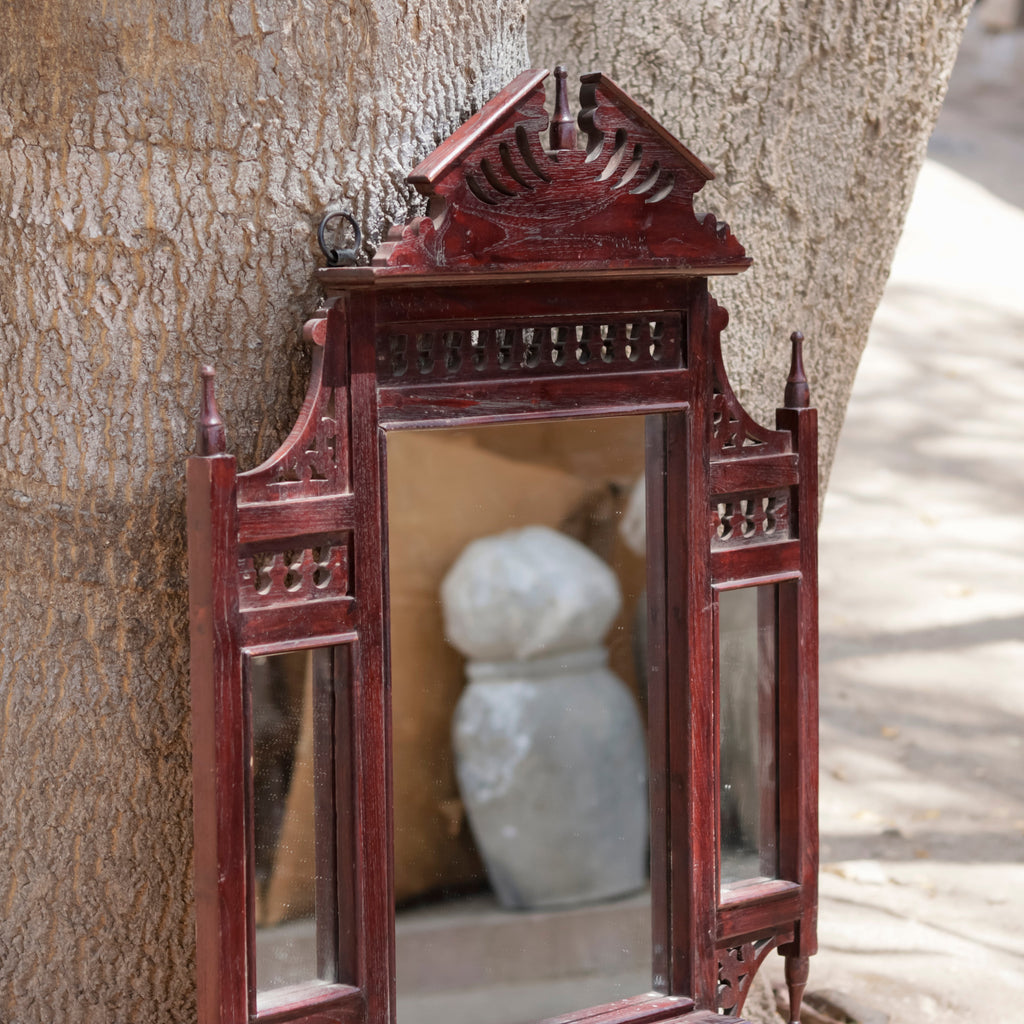 Daphne Solid Wood Wall Mirror — view 7