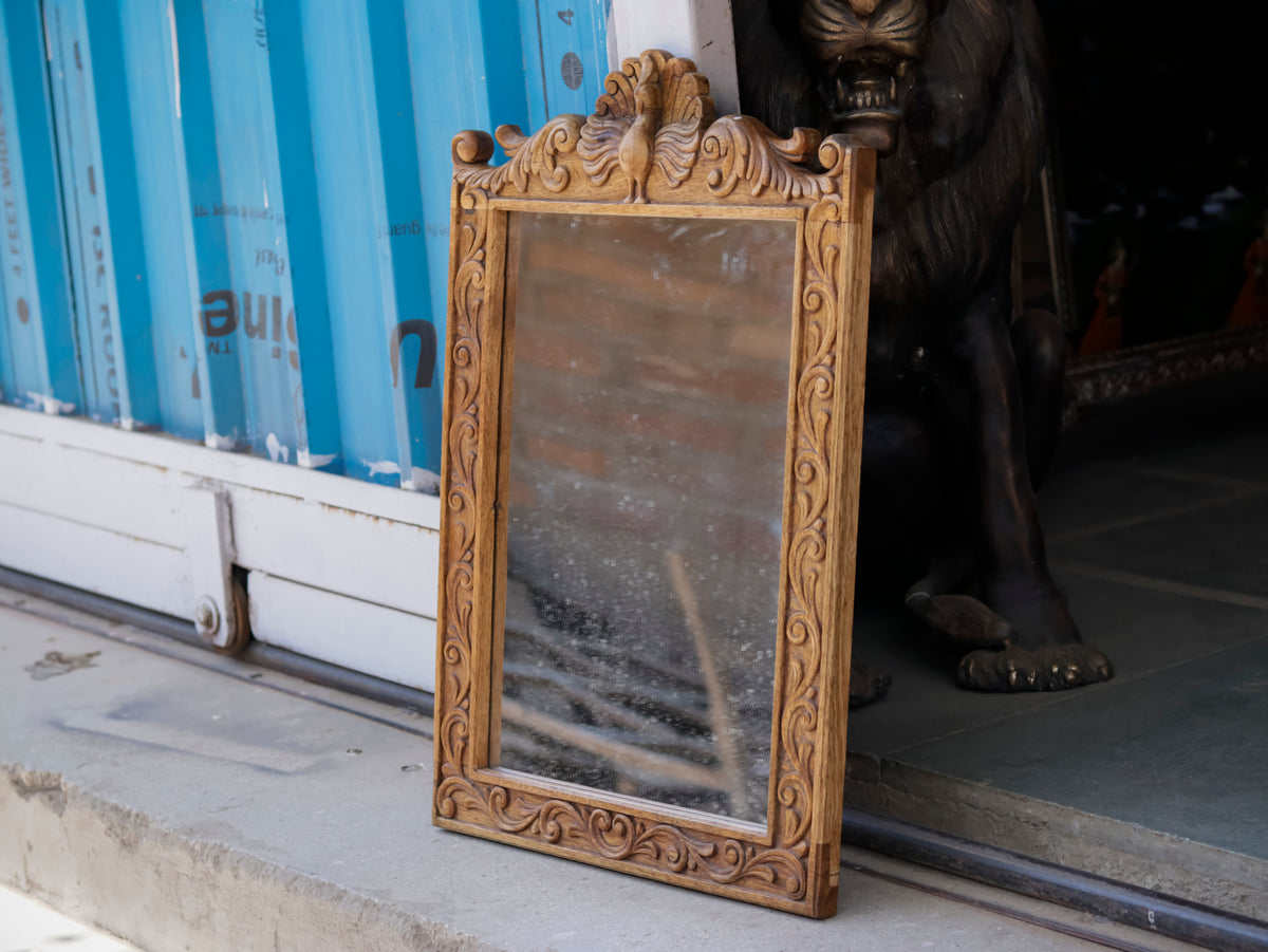 Renee Solid Wood Wall Mirror — view 2