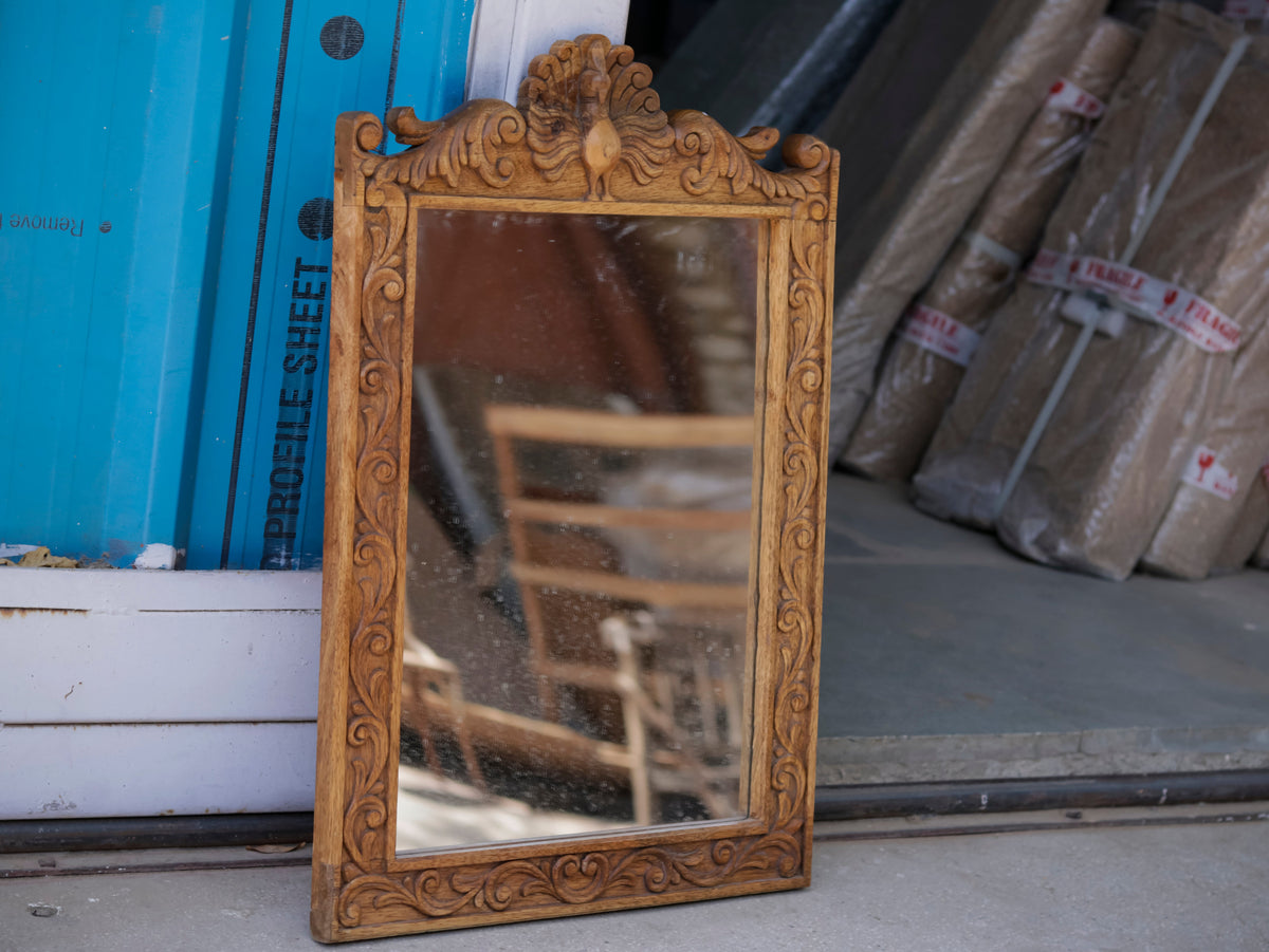 Renee Solid Wood Wall Mirror — view 4