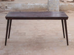 Aesthetic Delight Thin Legs Style Handmade Wooden Dining Table Dining Table