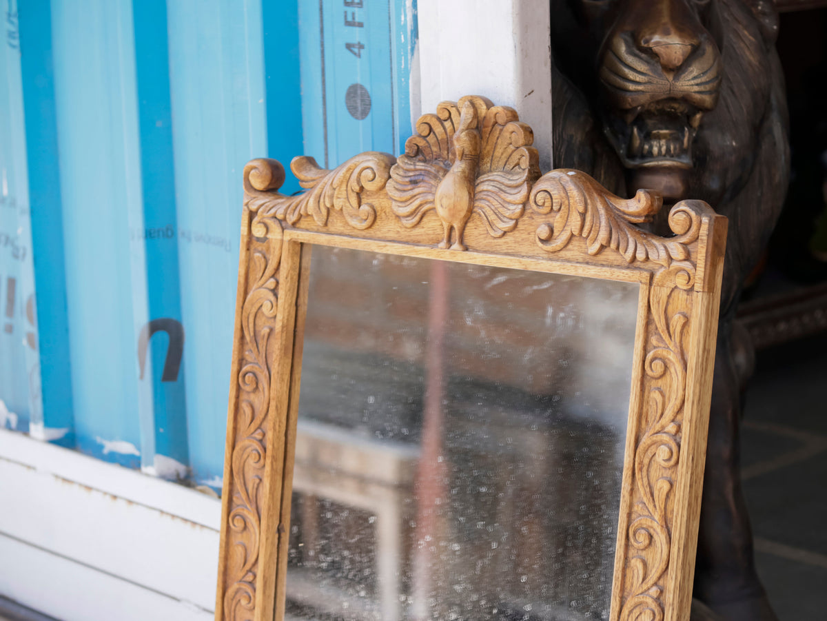 Renee Solid Wood Wall Mirror — view 5