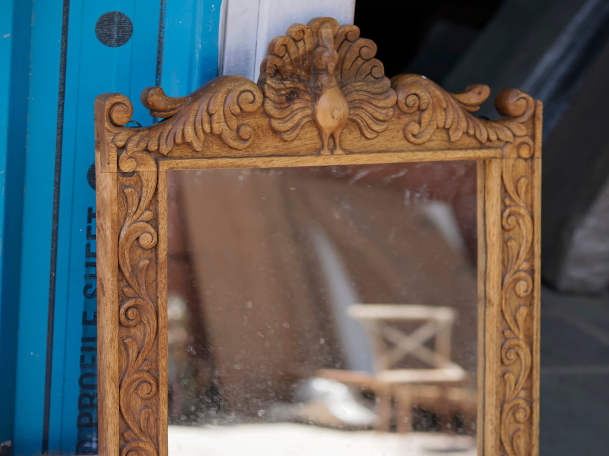Renee Solid Wood Wall Mirror — view 6