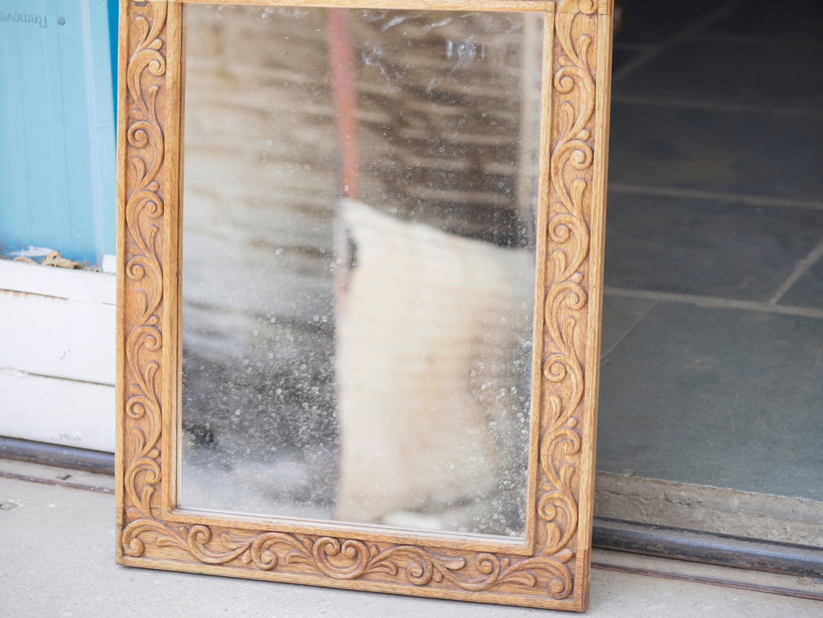 Renee Solid Wood Wall Mirror — view 7
