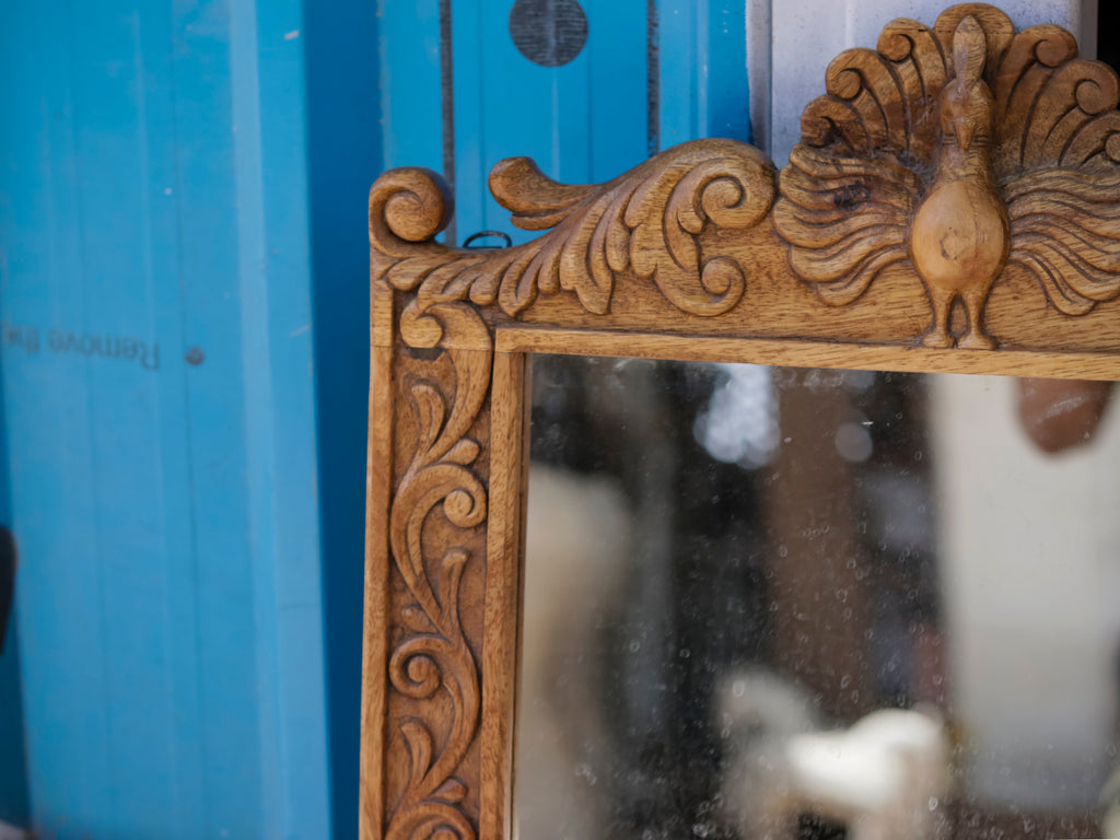 Renee Solid Wood Wall Mirror — view 10