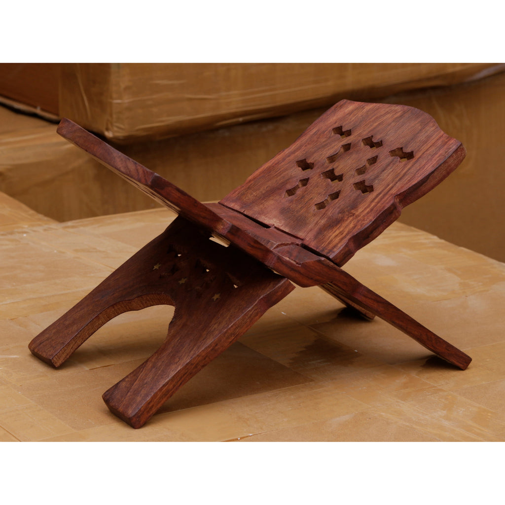 Arlo Carved Book Stand — view 2