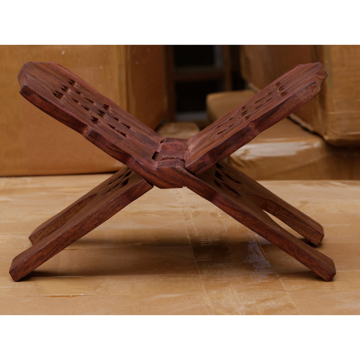 Arlo Carved Book Stand — view 4