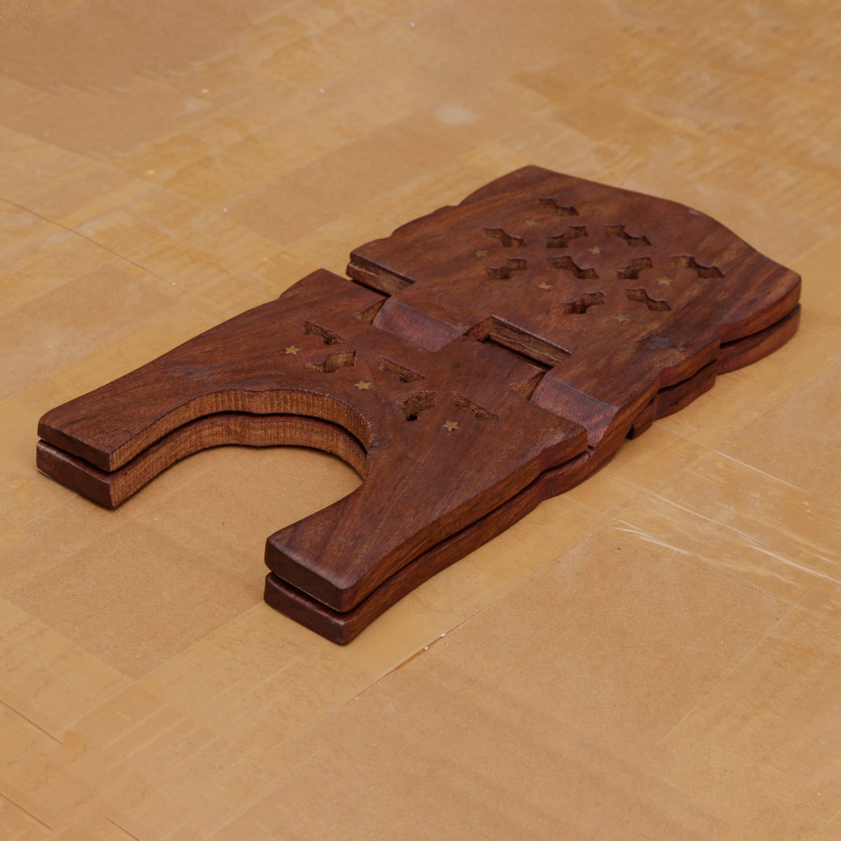 Arlo Carved Book Stand — view 6