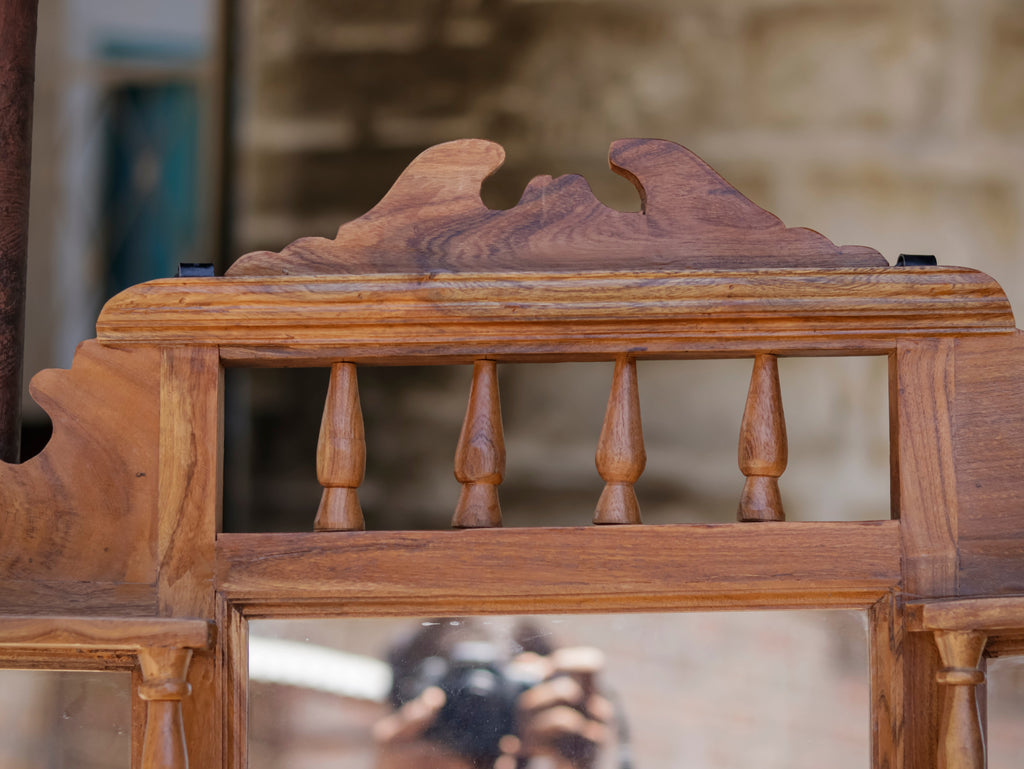 Lisette Carved Wall Mirror — view 6