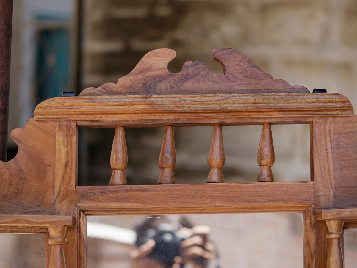 Lisette Carved Wall Mirror — view 6