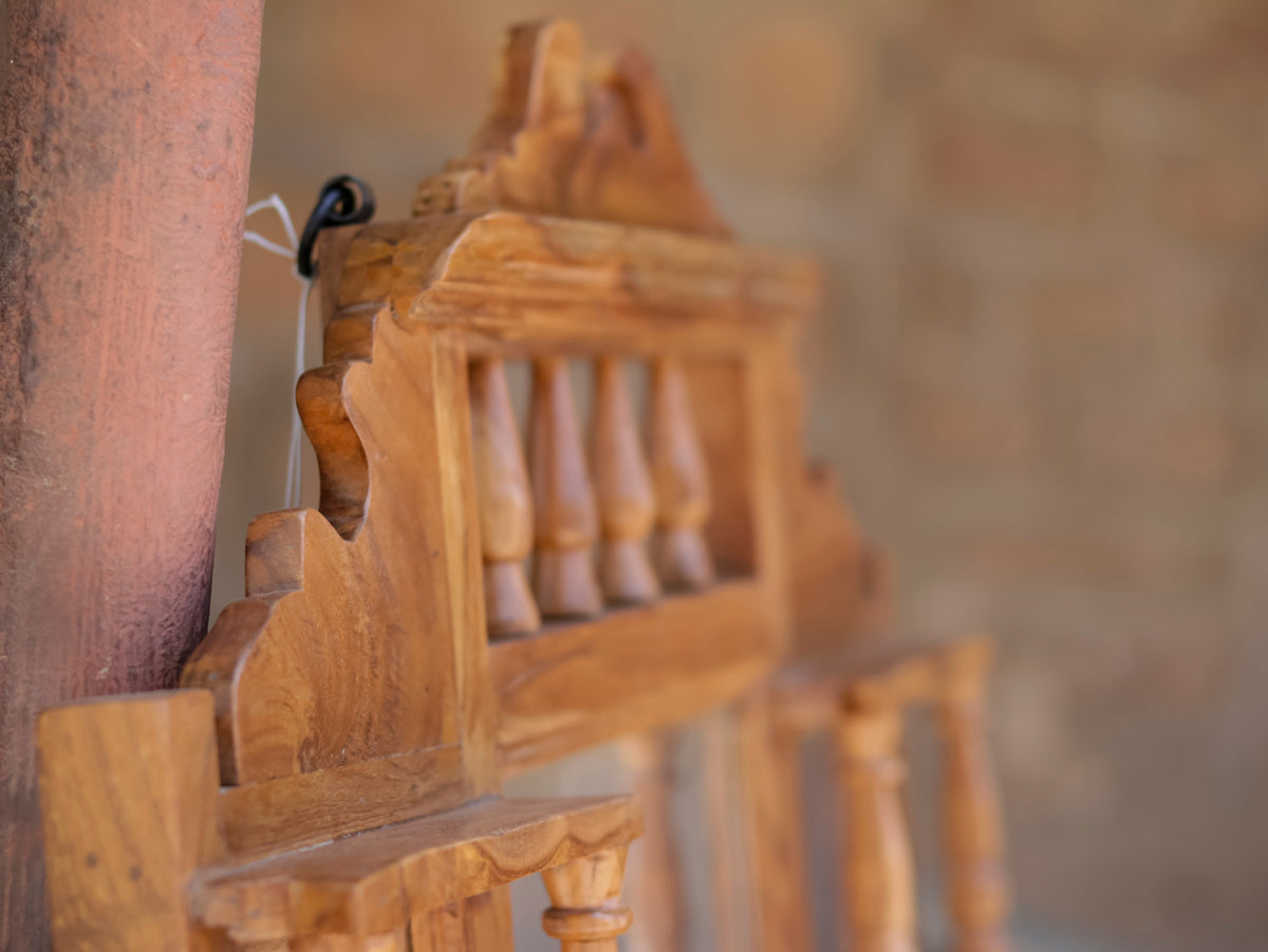Lisette Carved Wall Mirror — view 10