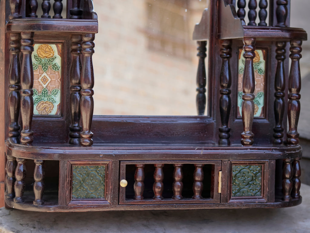 Mabel Carved Wall Mirror — view 9