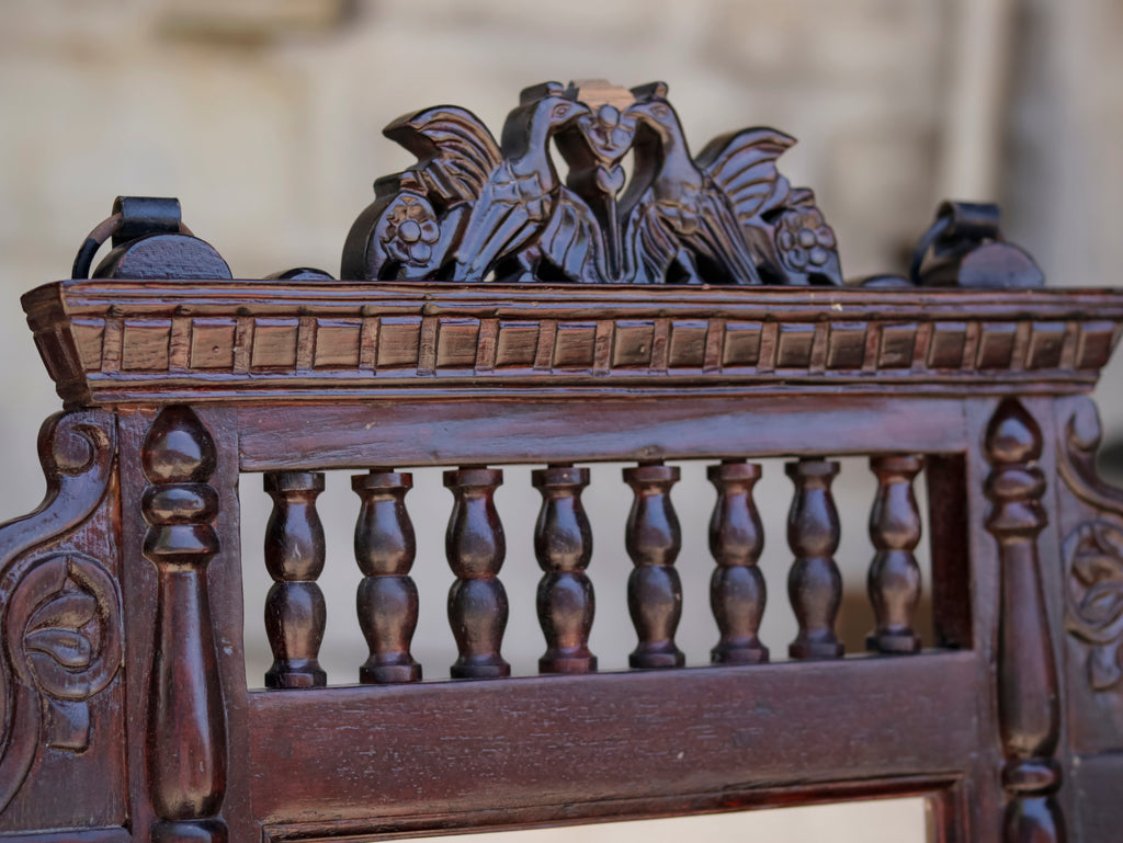 Mabel Carved Wall Mirror — view 3