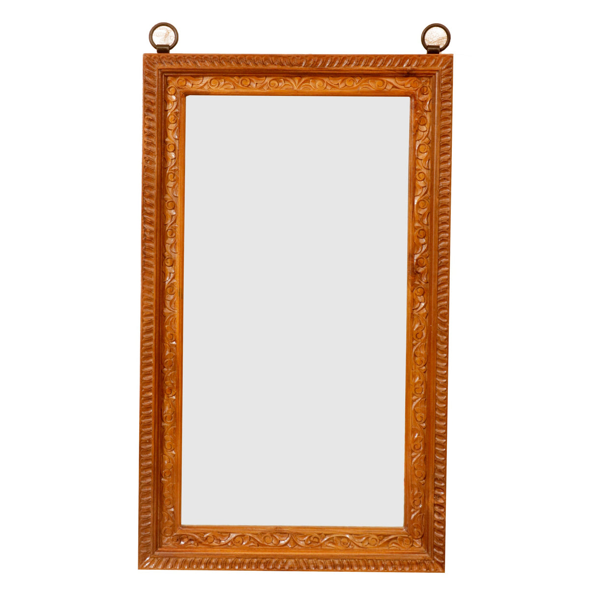 Bianca Leaf Wall Mirror — view 1