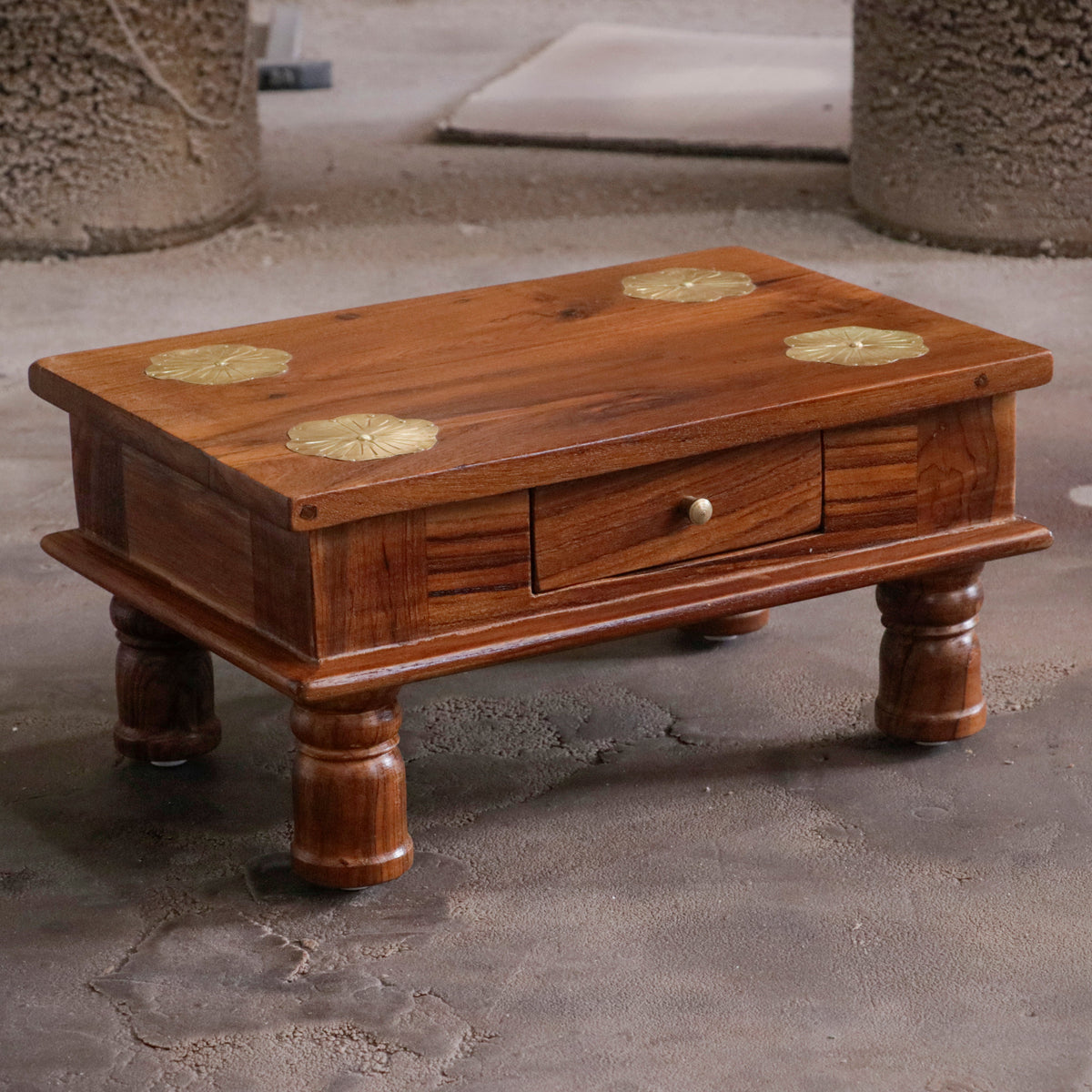 Arden Solid Wood Bajot Table — view 3