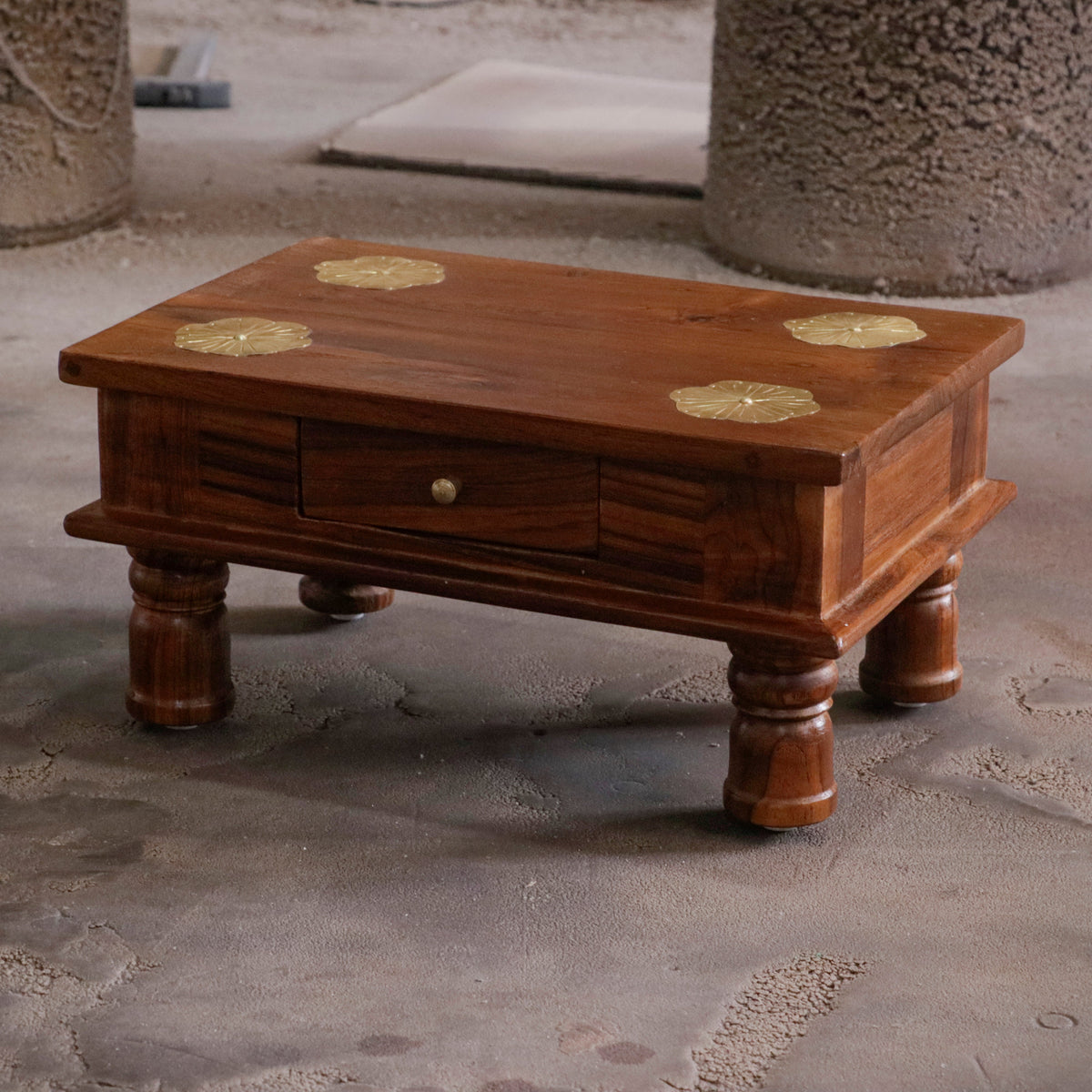 Arden Solid Wood Bajot Table — view 6