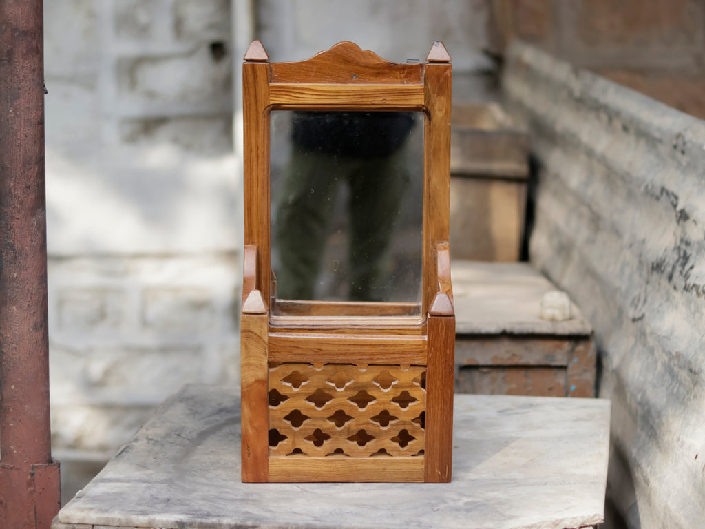 Isadora Solid Wood Wall Mirror — view 2