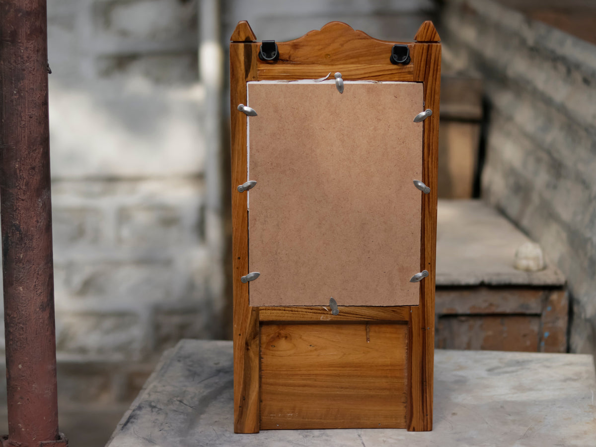 Isadora Solid Wood Wall Mirror — view 6