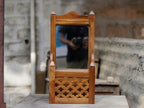Isadora Solid Wood Wall Mirror — view 7