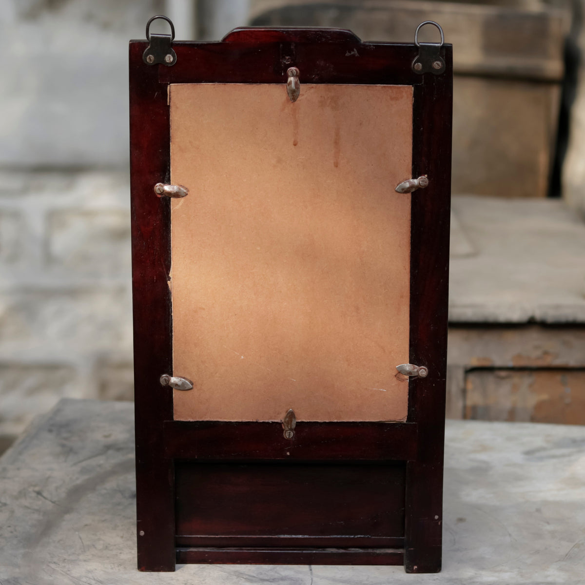 Davina Solid Wood Wall Mirror — view 5
