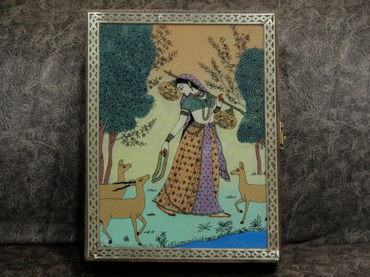 Elara Glass Panel Jewellery Box — view 2