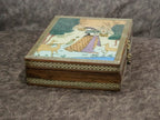 Elara Glass Panel Jewellery Box — view 1