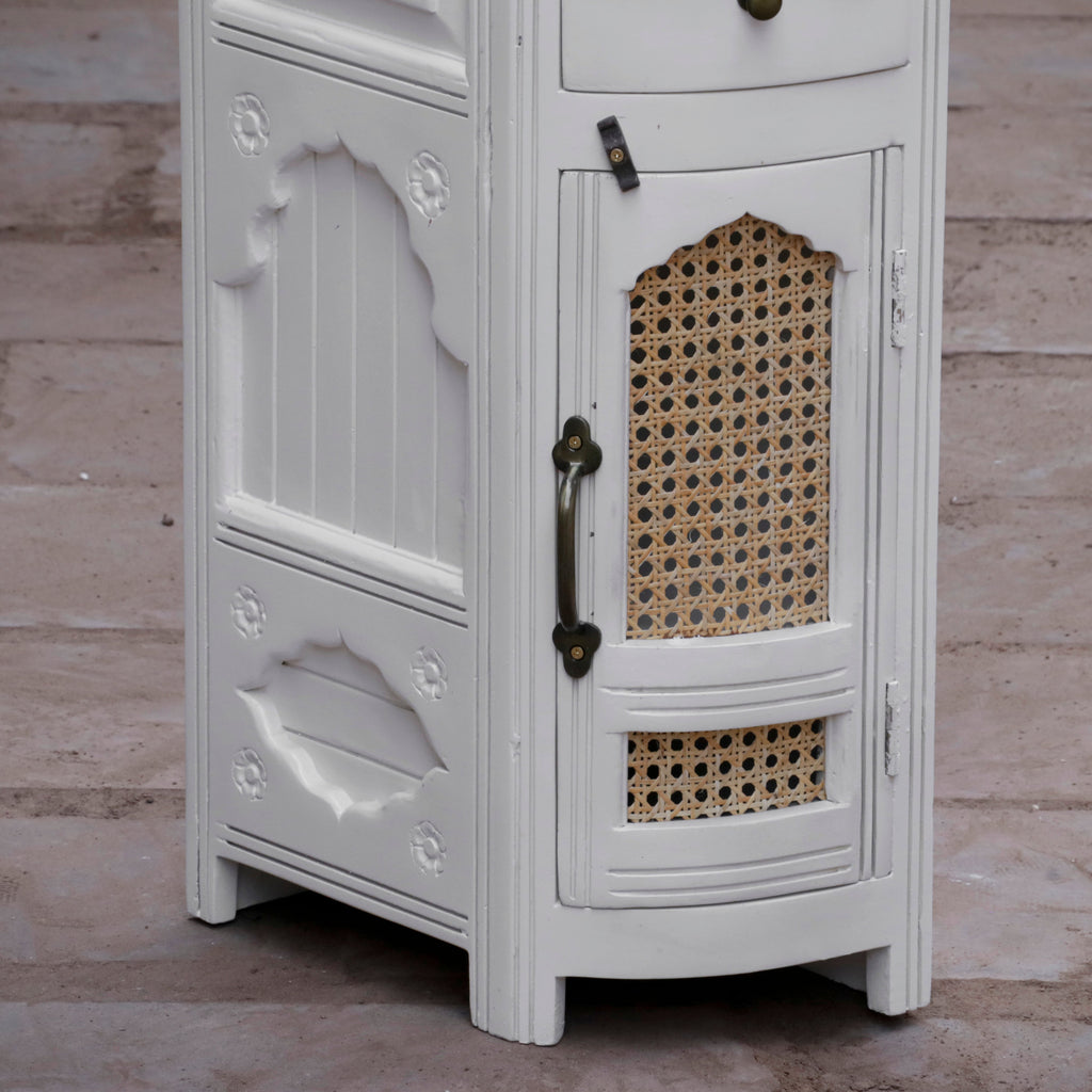 Giselle White Storage Cabinet — view 6