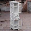 Giselle White Storage Cabinet — view 1